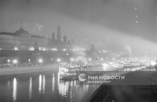 Начало движения по каналу Москва-Волга