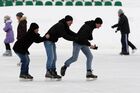Зимний отдых горожан в Казани