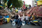 Акция "Защити украинский язык" В Киеве