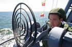 Тактические учения кораблей Балтийского флота