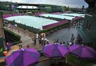 Матчи олимпийского турнира по теннису перенесены из-за дождя