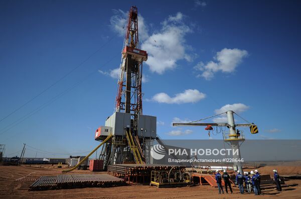 Добыча газа в Оренбургской области