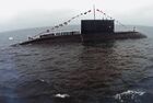 Подводная лодка в парадном строю. Место: Приморский край, Владивосток. Автор: Виталий Аньков. ДЕНЬ ВОЕННО-МОРСКОГО ФЛОТА