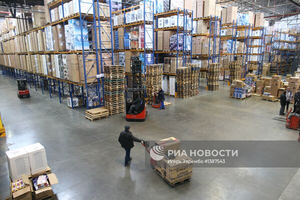 Работа оптовой базы группы компаний "Вестер" в Калининграде