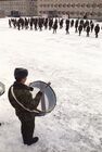 Бойцы Таманской мотострелковой дивизии на занятиях по строевой подготовке. Место: Московская область. Автор: Олег Ласточкин/РИА Новости. ТАМАНСКАЯ ДИВИЗИЯ СТРОЕВАЯ ПОДГОТОВКА
