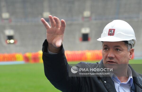 Реконструкция стадиона "Лужники" к ЧМ-2018 по футболу
