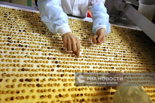Работа кондитерской фабрики "Россия" в Самаре