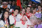 Российские спортсмены вернулись из Пекина