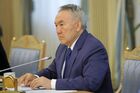 Н. Назарбаев на встрече с главами делегаций стран СНГ