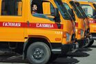 Во время презентации новых автомобилей ГУП "МОСГАЗ". Место: Россия, Москва. Автор: Руслан Кривобок/РИА Новости. Презентация новых автомобилей ГУП "МОСГАЗ"