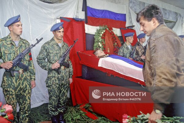 Похороны десантников. Похороны десантников в Ульяновске.