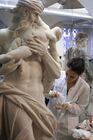 Реставрация скульптур "Летнего сада" в Санкт-Петербурге