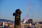 Памятник Амундсену в Осло
