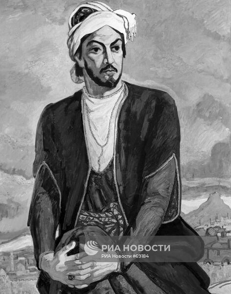 Репродукция портрета Имадеддина Насими Микаила Абдуллаева