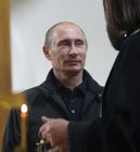 Владимир Путин посетил храм в поселке Невская Дубровка