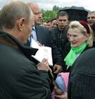 Владимир Путин посетил Невскую Дубровку