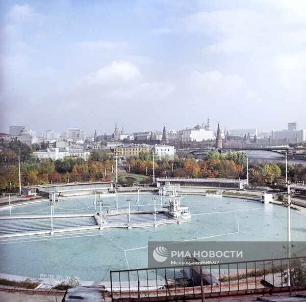 Бассейн Москва СССР 1987