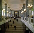 Главный вход в Государственную библиотеку имени В.И.Ленина (ныне - Российская государственная библиотека) в Москве. Место: Россия, Москва. Автор: Борис Ушмайкин/РИА Новости. Государственная библиотека имени В.И.Ленина