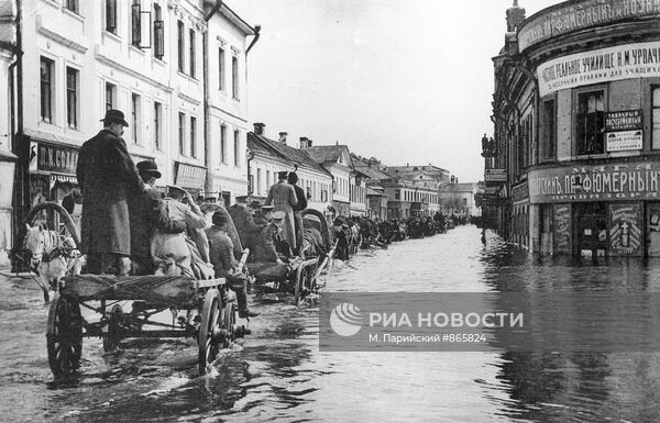 Наводнение в Москве в апреле 1908 года