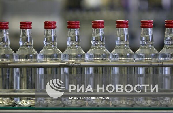Работа Казанского ликеро-водочного завода