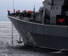 Проводы отряда кораблей Тихоокеанского флота в Аденский залив
