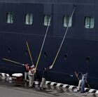 Прибытие лайнера "Амстердам" во Владивосток