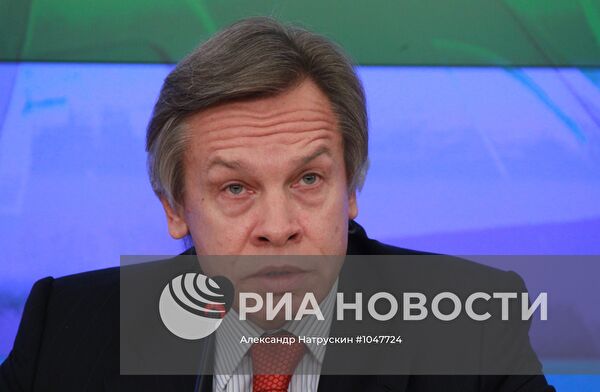 Пресс-конференция депутата Госдумы РФ Алексея Пушкова