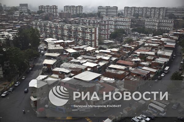 Опасные трущобы Каракаса. Баррио "23 января"
