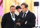 Министр промышленности и торговли РФ Денис Мантуров (справа) и председатель наблюдательного совета группы компаний "Базовый элемент" Олег Дерипаска перед началом церемонии подписания совместных документов по итогам российско-японских переговоров в Кремле. Место: Россия, Москва. Автор: Михаил Климентьев/РИА Новости. Российско-японские переговоры в Кремле