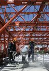 Строительство моста через реку Дон в Ростовской области