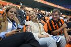 Ю.Тимошенко на открытии стадиона "Донбасс Арена"
