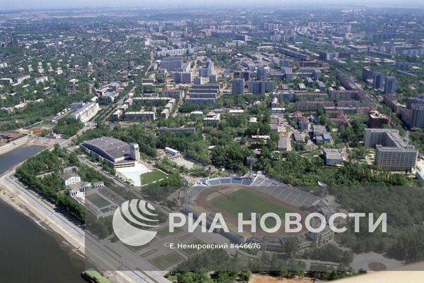 Вид на город Хабаровск