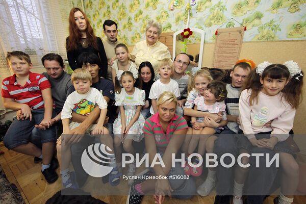 Многодетная семья Элеоноры Павловской