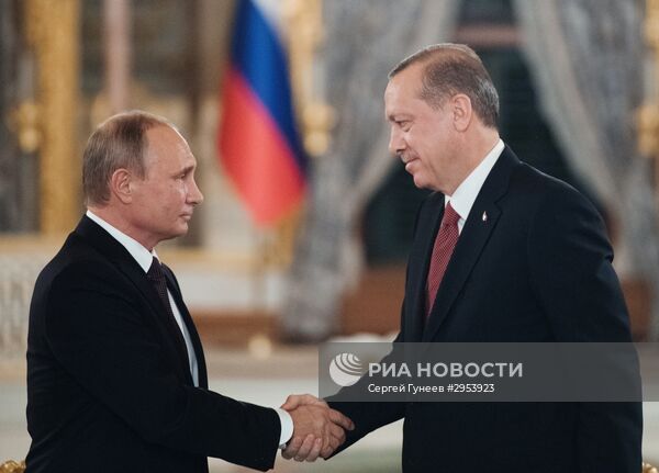 Визит президента РФ В. Путина в Турцию