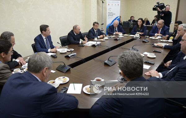 Рабочая поездка президента РФ В. Путина во Владимирскую область