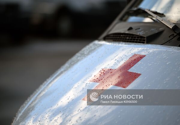 Передача машин скорой медицинской помощи Свердловской области