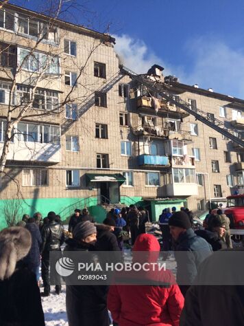 Взрыв газа произошел в жилом доме в Хабаровском крае