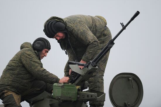 Военные учения в Ростовской области