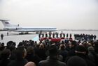 Церемония прощания с послом РФ в Турции Андреем Карловым в аэропорту Анкары (Изображение является раздаточным материалом, предоставлено третьей стороной. Только редакционное использование. Запрет на архивирование, коммерческое использование, рекламную кампанию). Фото ANADOLU/РИА Новости. Место: Турция, Анкара. Прощание с российским послом А. Карловым в аэропорту Анкары
