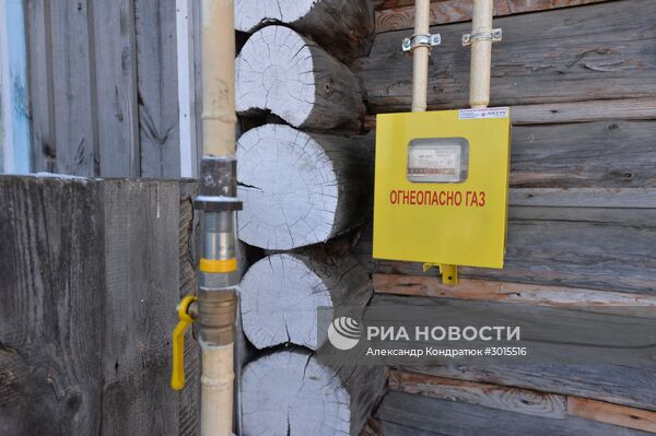 В село Усть-Багаряк Челябинской области провели газ