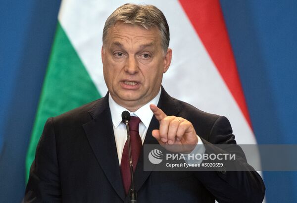 Рабочий визит президента РФ В. Путина в Венгрию