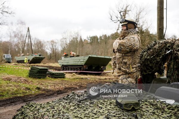 Международные военные учения "Summer Shield XIV" в Латвии