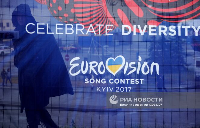 Киев в финальный день Евровидения-2017