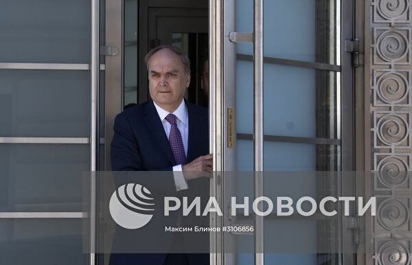 Рассмотрение кандидатуры Анатолия Антонова на пост посла РФ в США в Совете Федерации
