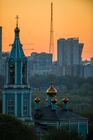 Рассвет в Москве
