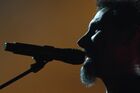 Вокалист американской группы System Of A Down (SOAD) Серж Танкян выступает на ежегодном международном музыкальном фестивале "Park Live" на стадионе "Арена ЦСКА" в Москве. Место: Россия, Москва. Автор: Рамиль Ситдиков. Ежегодный международный музыкальный фестиваль "Park Live"