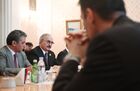 Встреча главы МИД РФ С. Лаврова с командующим Ливийской национальной армией Х. Хафтаром