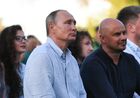 20 августа 2017. Президент РФ Владимир Путин во время посещения ежегодного Всероссийского молодежного образовательного форума "Таврида" на Бакальской косе. Место: Россия, Республика Крым. Автор: Александр Вильф/РИА Новости. Рабочая поездка президента РФ В. Путина в Крым