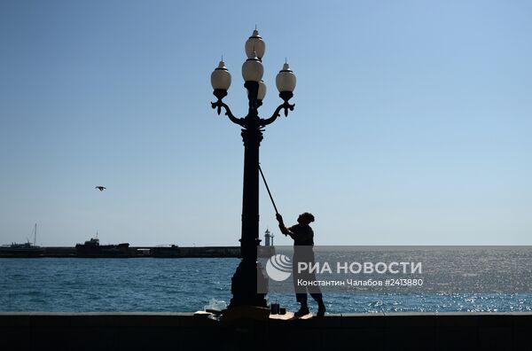 Подготовка к курортному сезону в Ялте