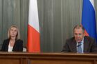 Встреча министров иностранных дел России и Италии в Москве